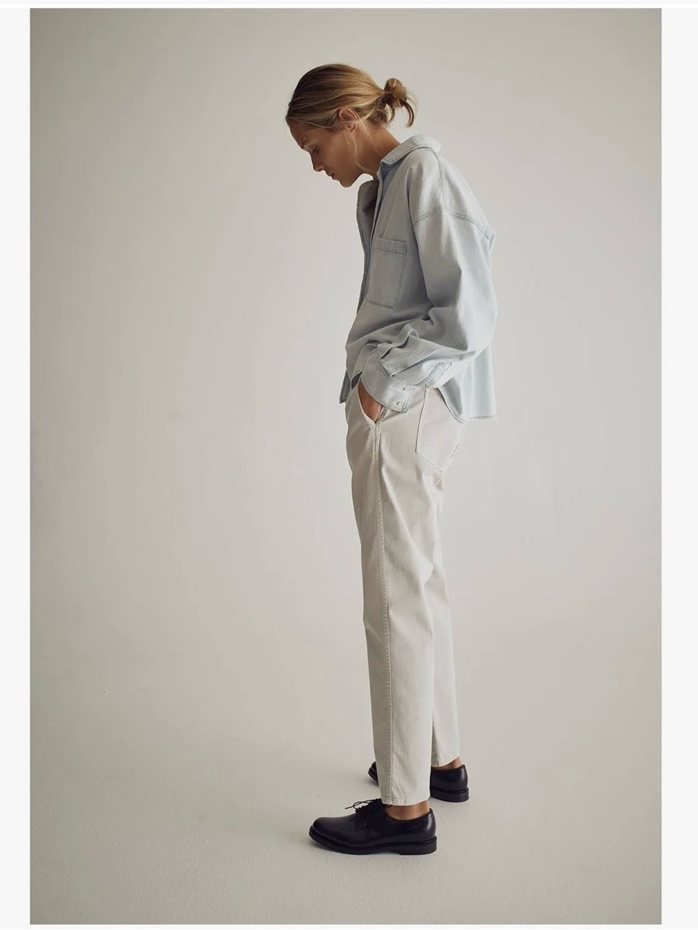Citizens of humanity Kayla Denim Shirt in XS - Picture 11 of 16